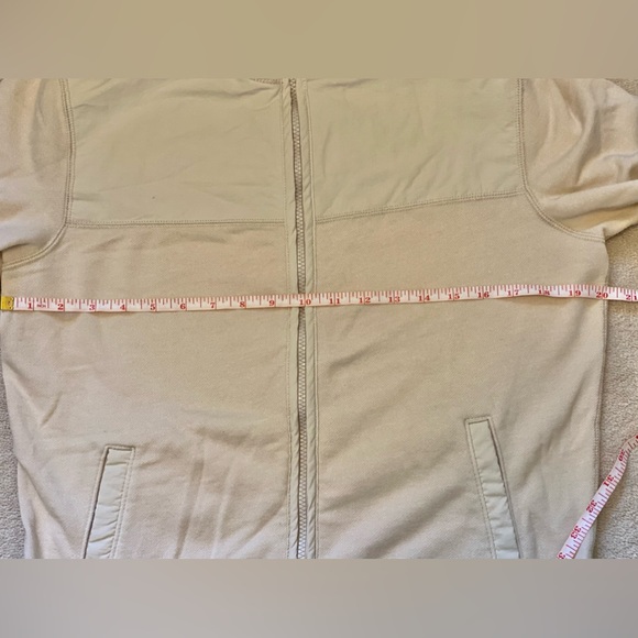 Abercrombie & Fitch Cream Zip Up Hoodie Size S - Picture 12 of 14